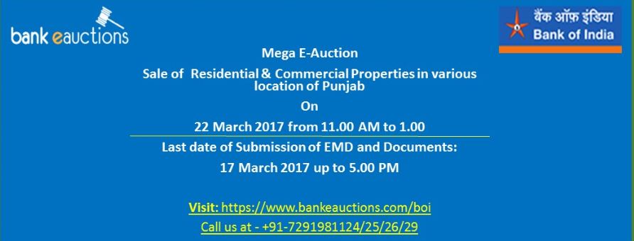 e-auction properties for DRT Auctions, NPA Property Bank Auctions, Auctions,